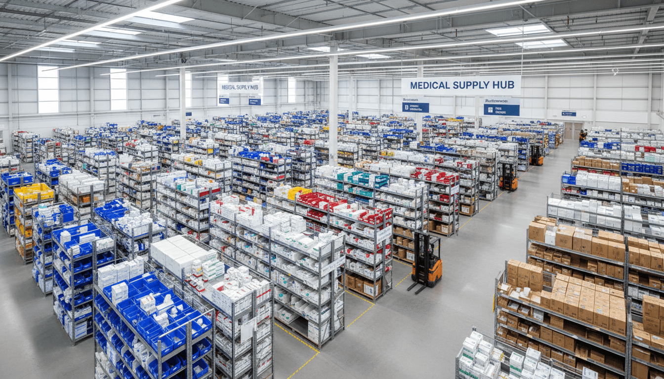 Organized medical supply and pharmaceutical distribution network